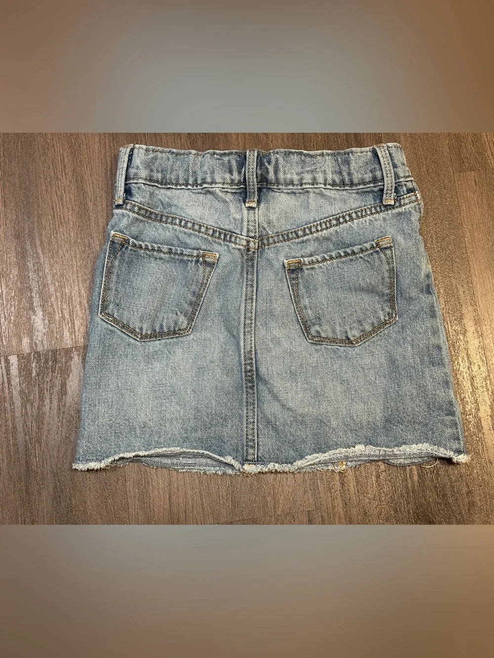 Girls Denim Skirt Bundle Size 6 6/7 Gap Kids Old Navy Distressed Jean